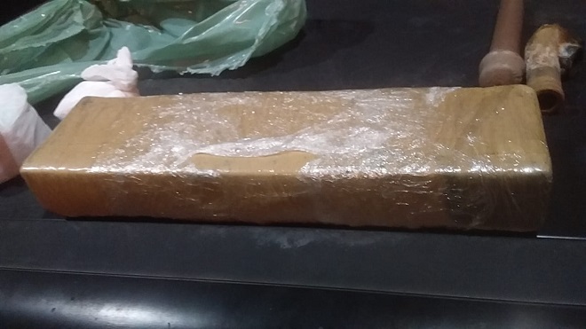 Droga apreendida