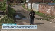  Moradores reclamam de infraestrutura na Rua São Raimundo