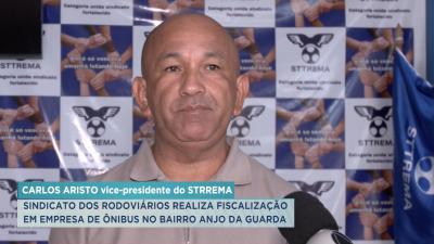 Sindicato dos Rodoviários realiza fiscalização em empresa de ônibus em São Luís