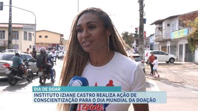 Foto: Iziane Castro, presidente do Instituto Iziane Castro.