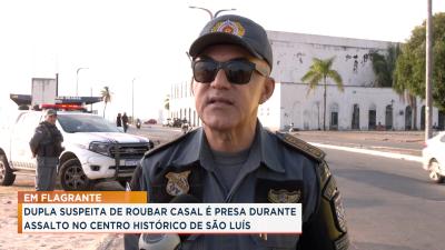  Presos suspeitos de roubo no Centro Histórico de São Luís