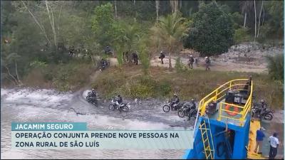  Operação prende nove pessoas na zona rural de São Luís