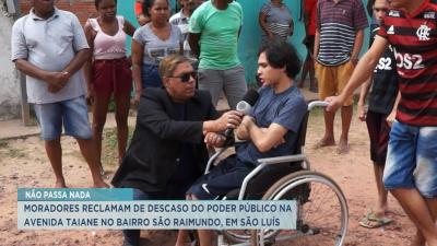  Moradores reclamam de falta de pavimentação no conjunto São Raimundo