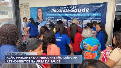  Gabinete Móvel leva ações sociais ao bairro Forquilha, em São Luís