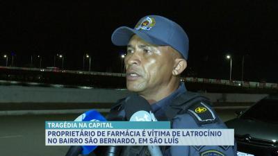 Idoso é assassinado ao reagir a assalto em farmácia no bairro São Bernardo